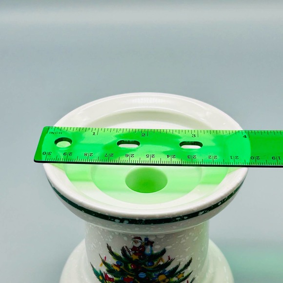 Mikasa “Christmas Treats” Ceramic Pillar Candle Holder - Picture 8 of 8